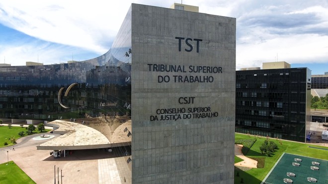 Sede do Tribunal Superior do Trabalho (TST), em Brasília, órgão máximo da Justiça trabalhista. | TST/Divulgação