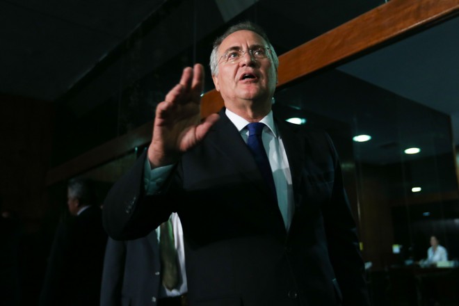 Renan Calheiros: votação secreta favorece o senador alagoano. | Fabio Rodrigues Pozzebom/Agência Brasil