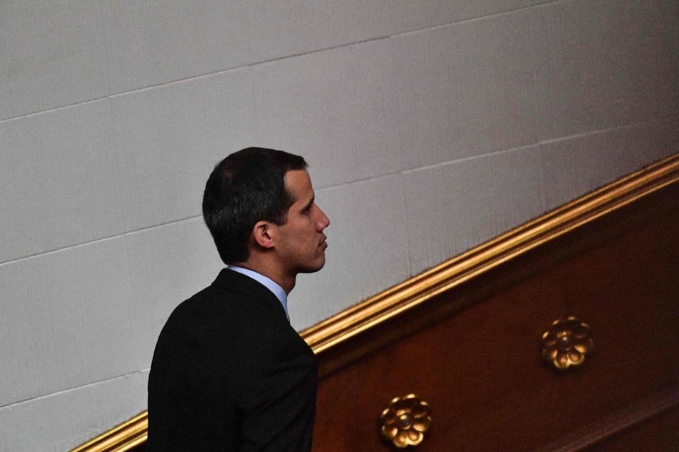 O líder oposicionista venezuelano Juan Guaidó | YURI CORTEZ / AFP