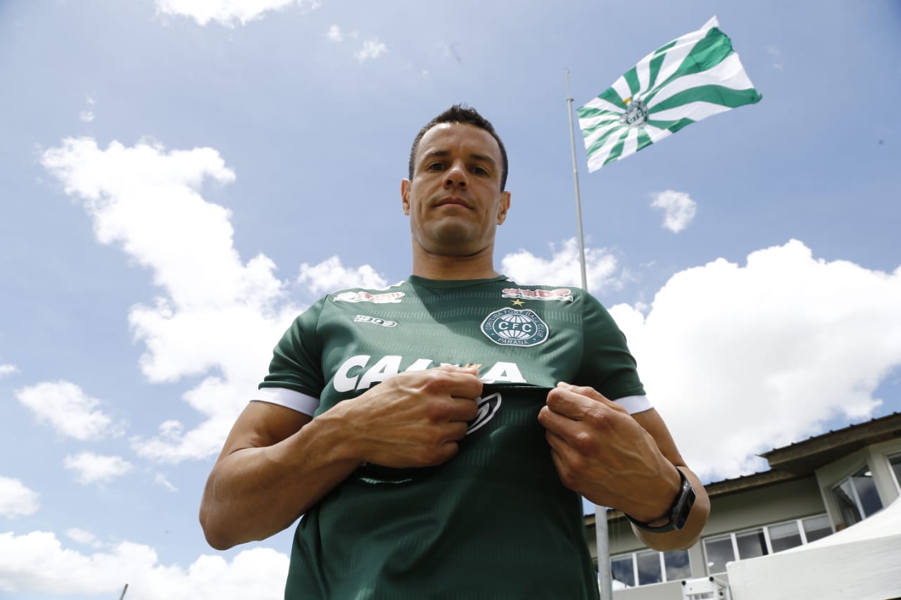Wilson conversou com a imprensa em reapresentação do Coritiba nesta segunda-feira (7) | André Rodrigues/Gazeta do Povo
