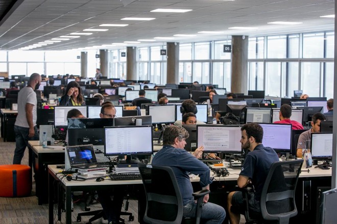 Softplan, com escritórios em Florianópolis e São Paulo, está com 130 vagas abertas | Fernando Willadino/
Softplan