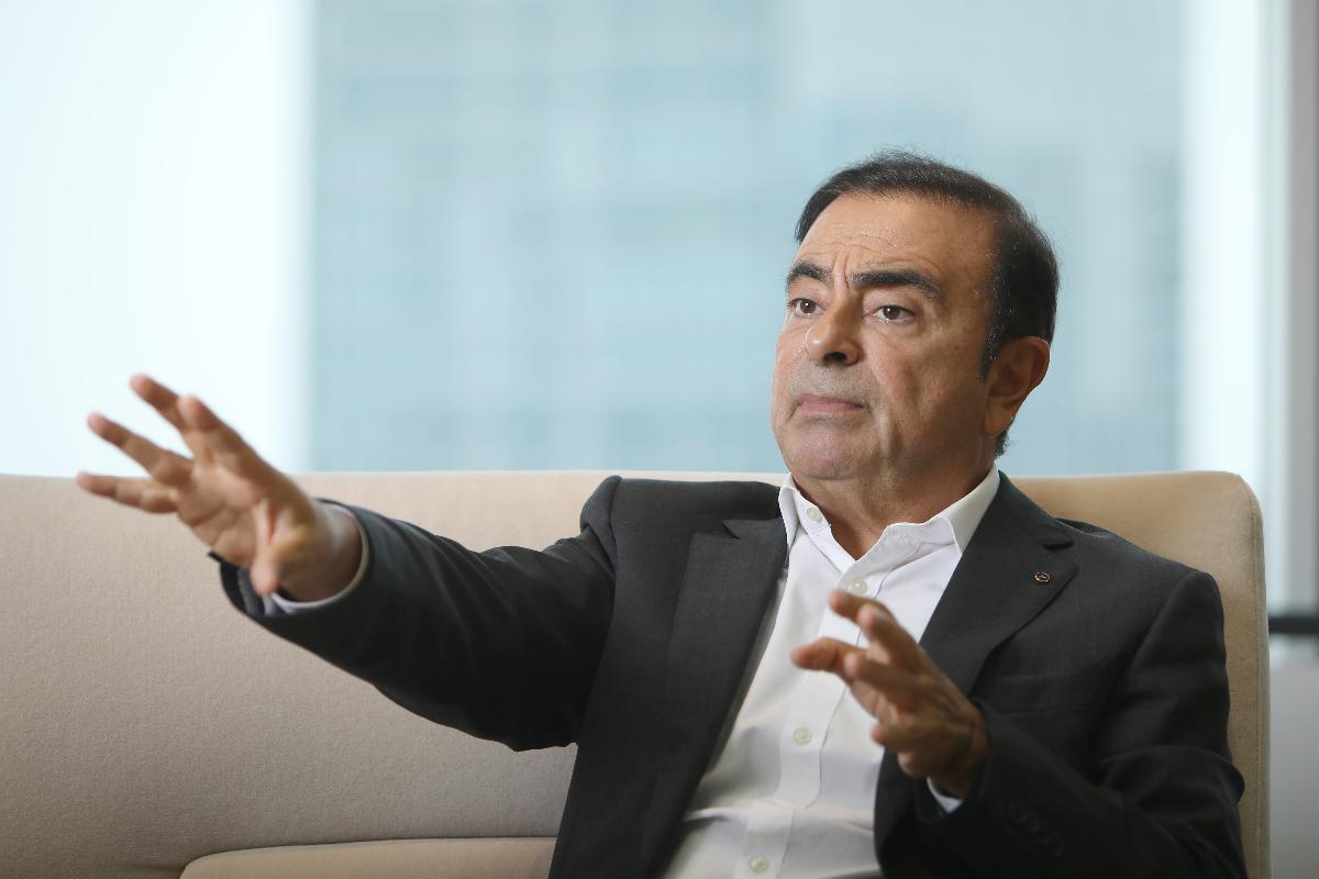 Carlos Ghosn, ex-presidente do conselho de administração da Nissan | Junko Kimura-Matsumoto/Bloomberg