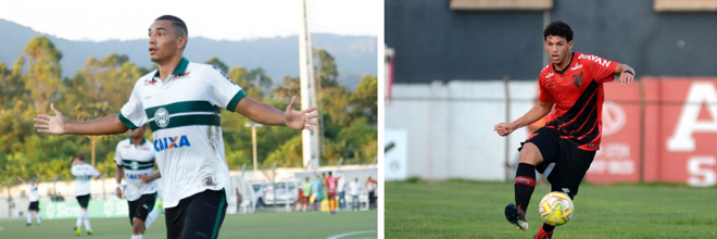 Igor Jesus, do Coritiba, e Bruno Leite, do Athletico, estão entre os jovens que subiram pra os times profissionais | Divulgação/Coritiba e Athletico