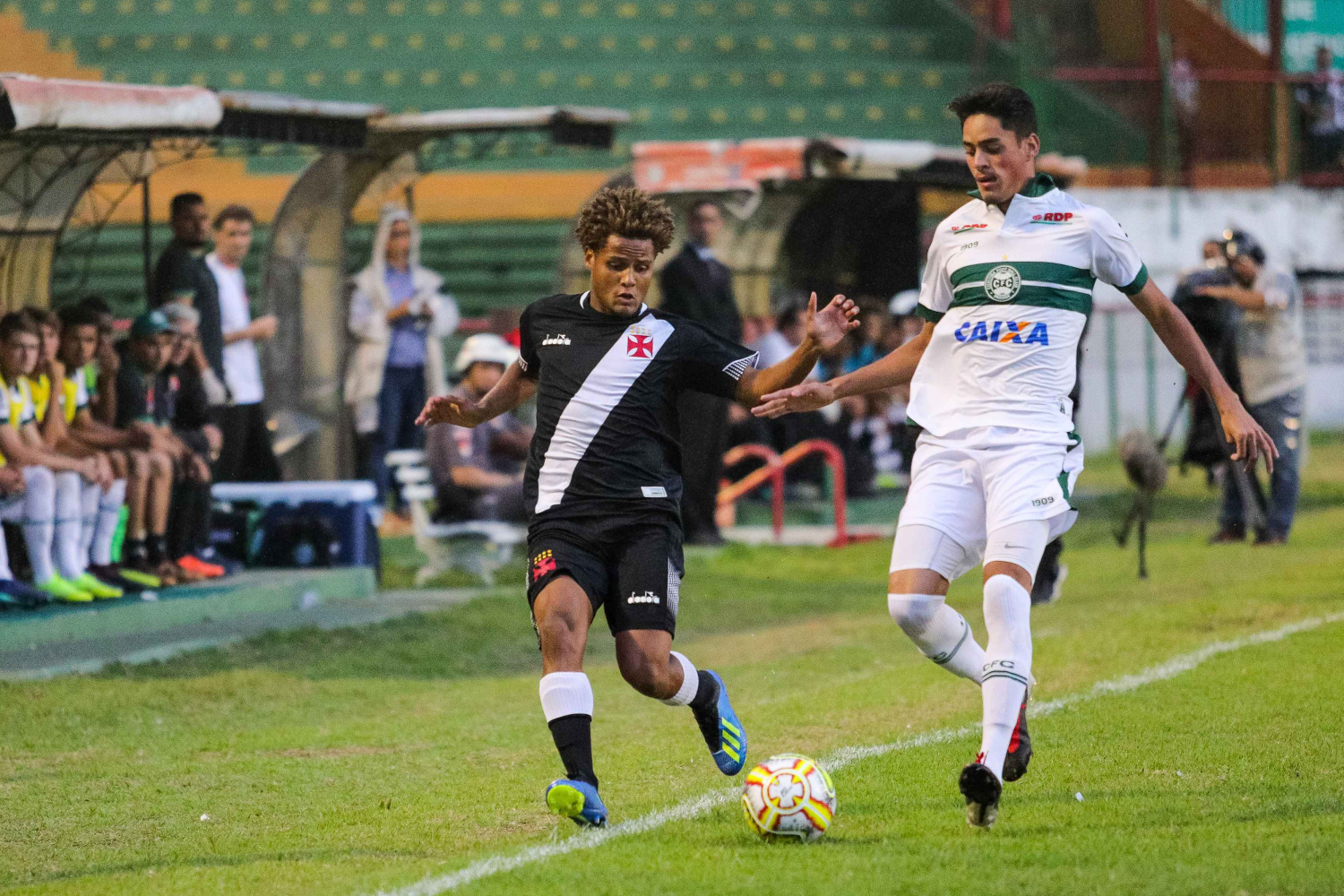 Coxa perdeu para o Vasco no Canindé. | Marcello Fim/Estadão Conteúdo