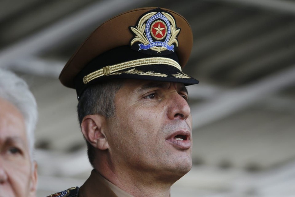 Coronel Péricles de Matos toma  posse do comando da PMnesta terça-feira . | André Rodrigues / Gazeta do Povo/