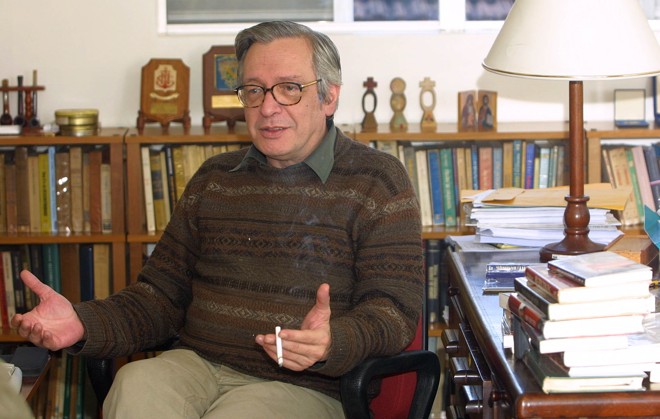 Olavo de Carvalho influenciou na escolha de dois ministros. | Rodolfo Bührer/Gazeta do Povo/Arquivo