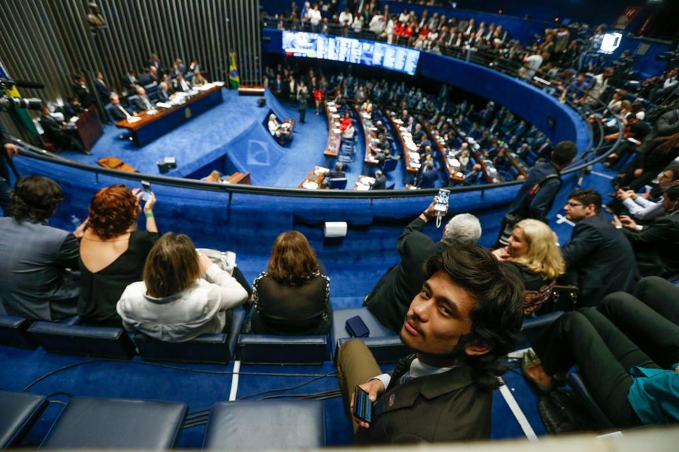 Novato não pode assumir República, mas ‘bate o pé’ no STF para concorrer à presidência da Câmara Deputado federal eleito Kim Kataguiri (DEM-SP). | Pedro Ladeira/Folhapress