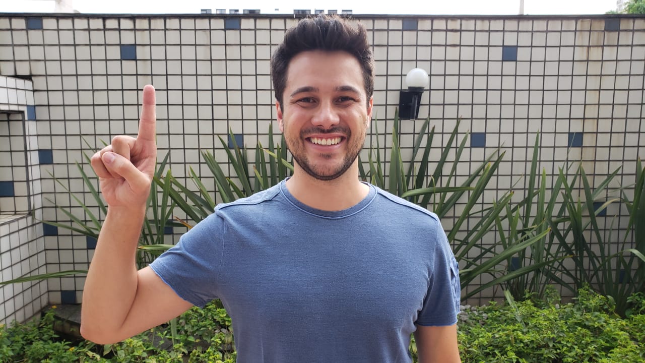 André Jardim Domingues, que já é formado em Farmácia, é o 1º lugar do vestibular 2018-2019 da UFPR | André Jardim Domingues/Arquivo Pessoal