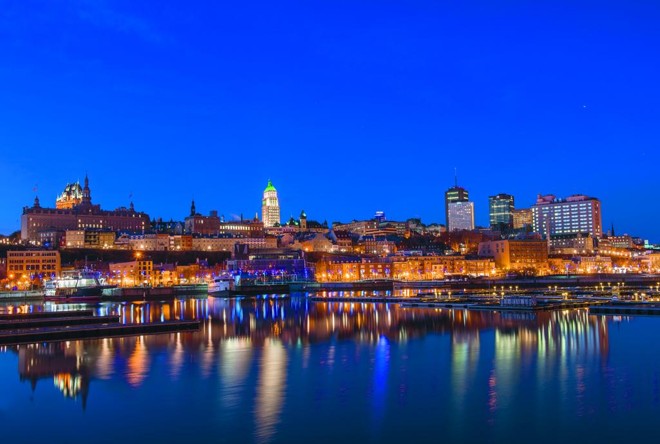 Vista da Cidade de Québec, capital da província de mesmo nome, no Canadá. | Divulgação/