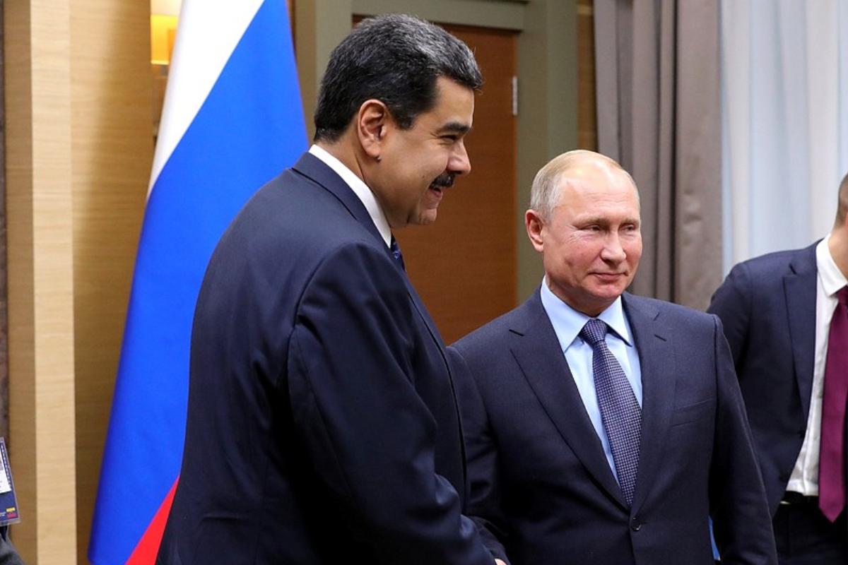 Nicolás Maduro e Vladimir Putin em encontro bilateral na Rússia, em 2018 | Distribuição/Assessoria de Imprensa/Presidência da Rússia