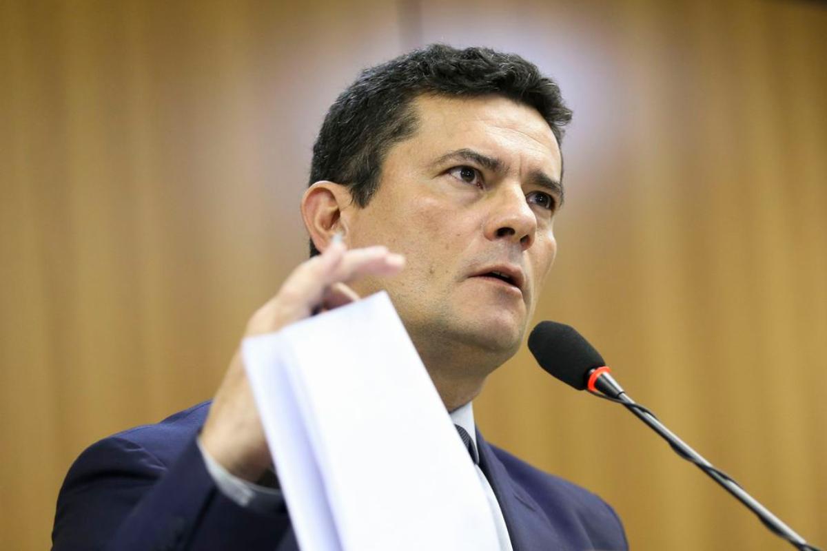 Sergio Moro fala à imprensa sobre o Projeto de Lei Anticrime | Marcelo Camargo/Agência Brasil