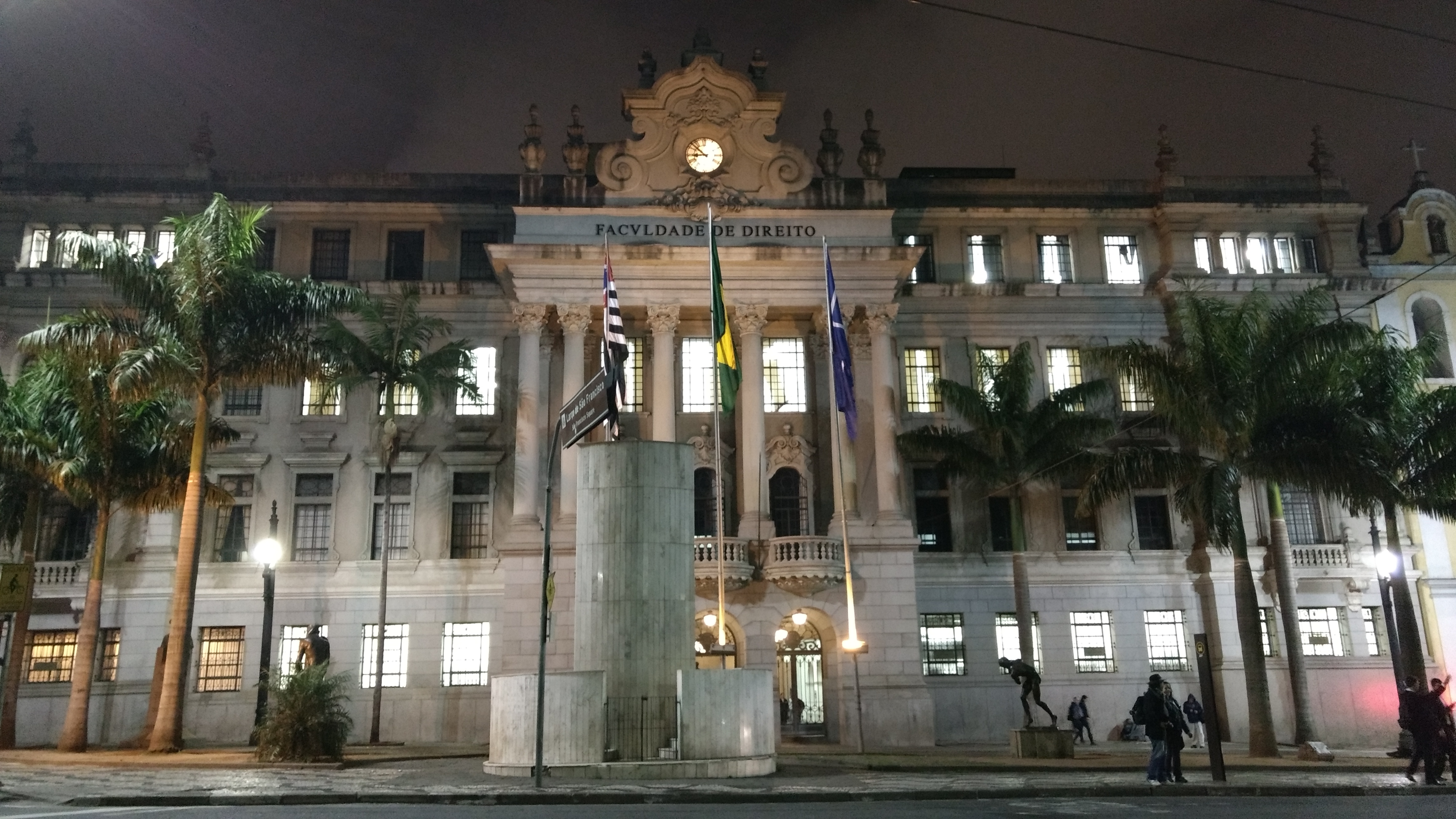 Fachada da Faculdade de Direito da USP | Wikimedia Commons