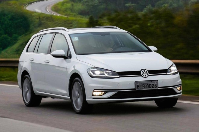 Importada do México, o Golf Variant é vendido atualmente com motor 1.4 turboflex, de 150 cv. | Volkswagen / Gazeta do Povo