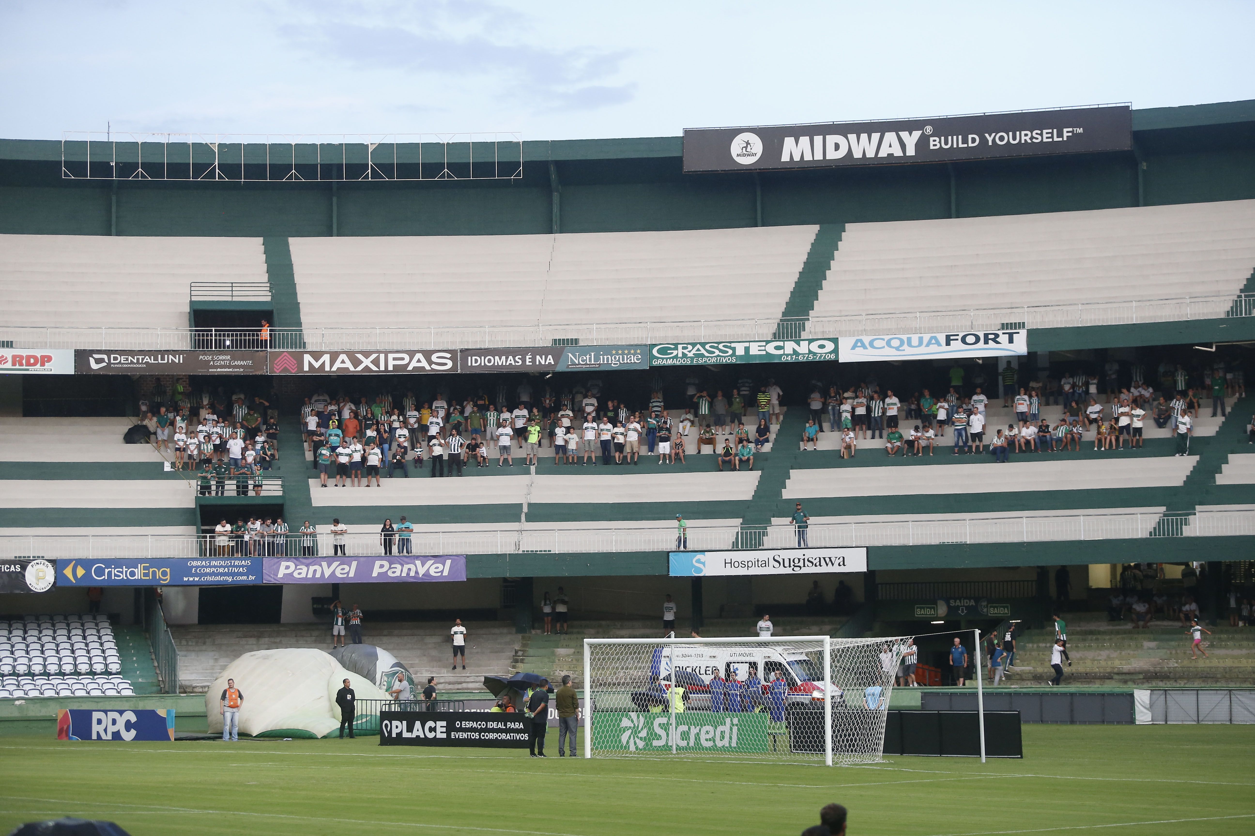 Média de público do Paranaense é de apenas R$ 2,8 mil pessoas. | Albari Rosa/Gazeta do Povo