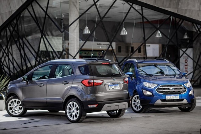 EcoSport 2020 tem visual repaginado. | Divulgação/Ford