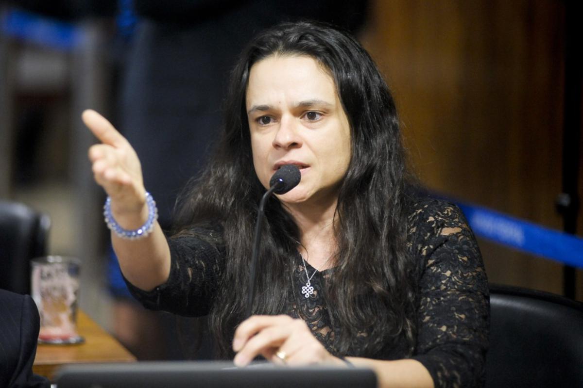 A deputada estadual Janaina Paschoal criticou pedido do MEC para a escolas: “Não se pode sair filmando as crianças” | Pedro França /Agência Senado