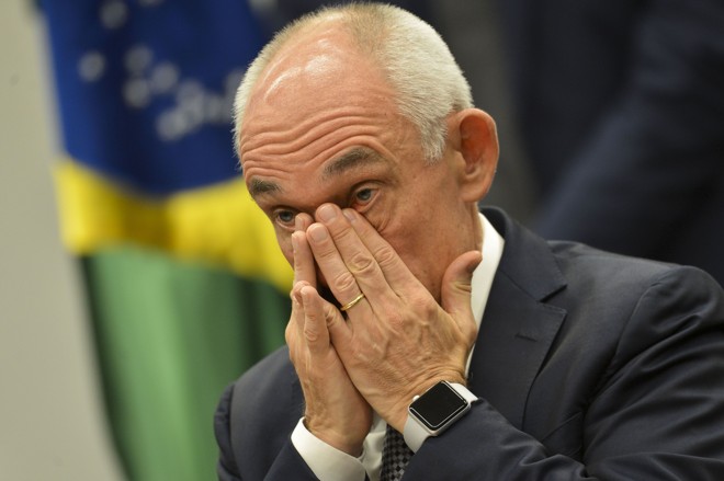 O presidente da Vale, Fábio Schvartsman, durante audiência pública da Comissão Externa da Câmara: número de mortos na tragédia de Brumadinho chegou a 171 . | Marcelo Camargo/Marcelo Camargo