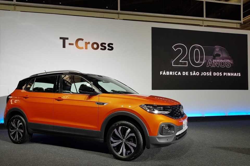O T-Cross é o primeiro SUV nacional feito pela Volkswagen. | Renyere Trovão / Gazeta do ovo