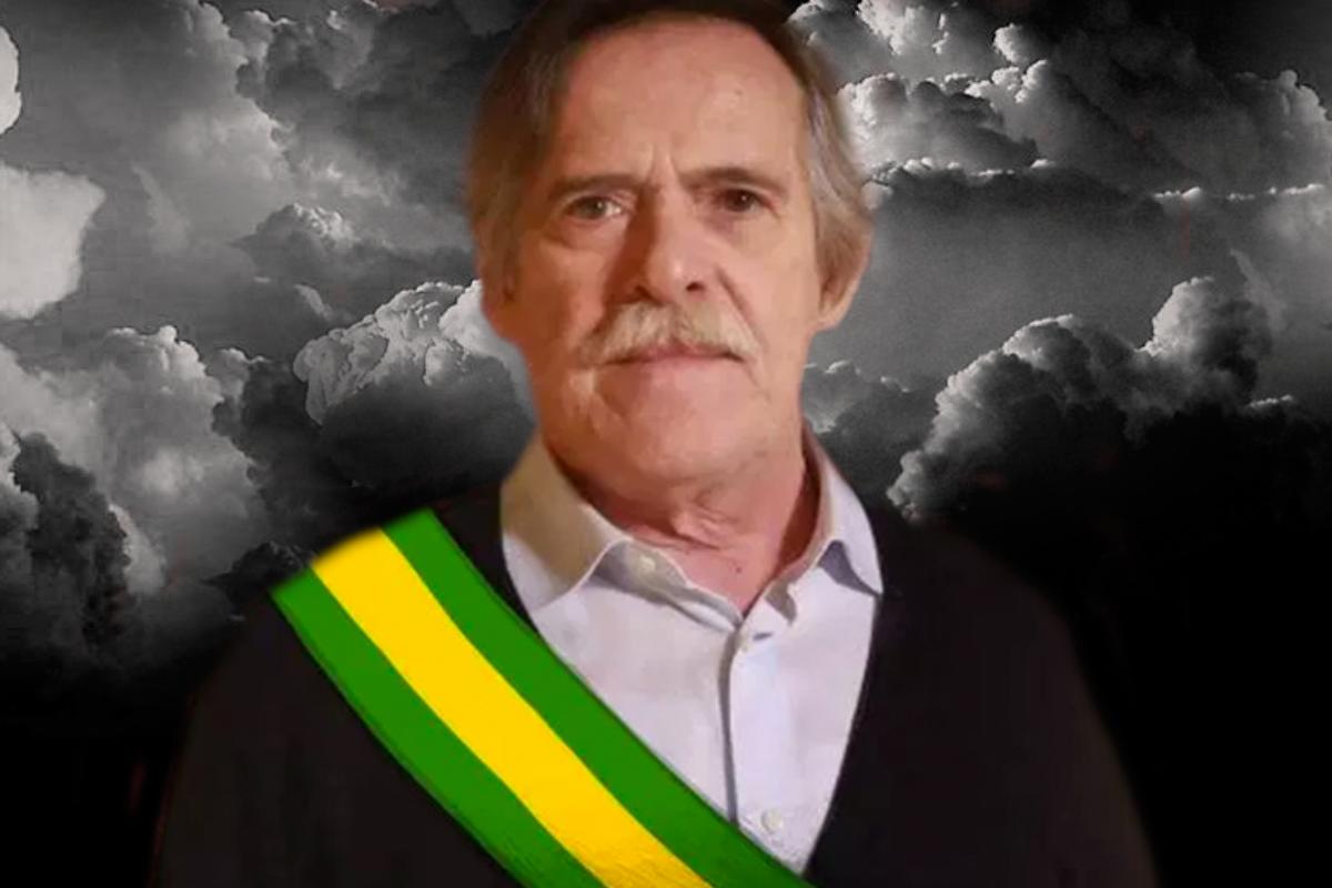 Em seu Twitter, o ator se autodenomina: José de Abreu, autoproclamado Presidente do Brasil | Reprodução
