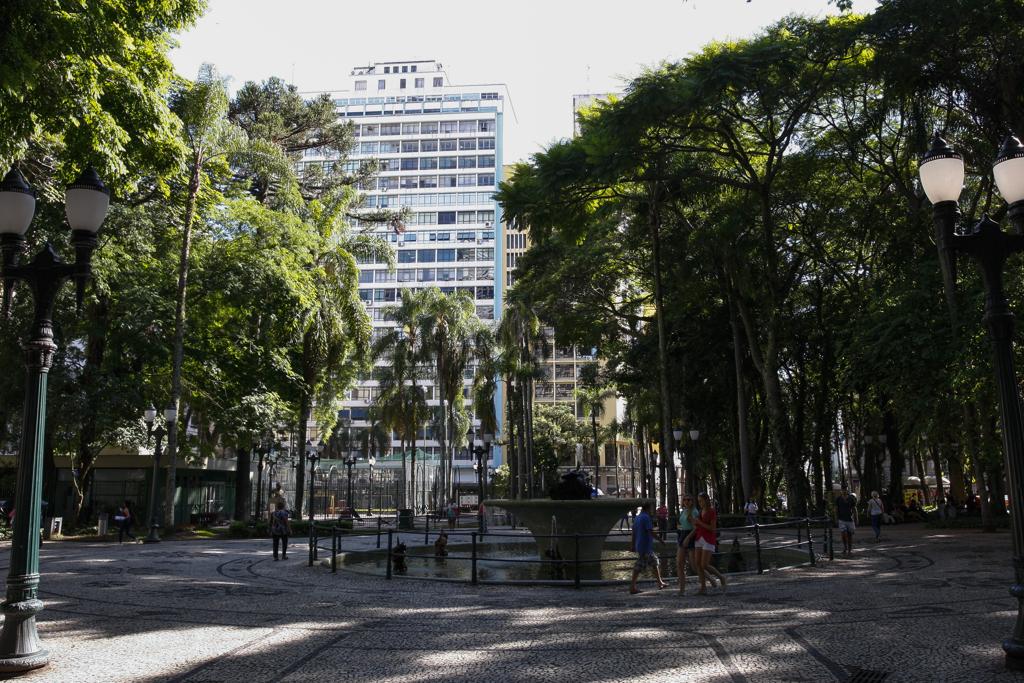 Praça Osório poderá ter evento gastronômico. | Cassiano Rosario/Gazeta do Povo