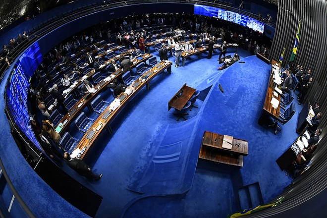 Plenário do Senado: votação foi simbólica. | Marcos Oliveira/Agência Senado
