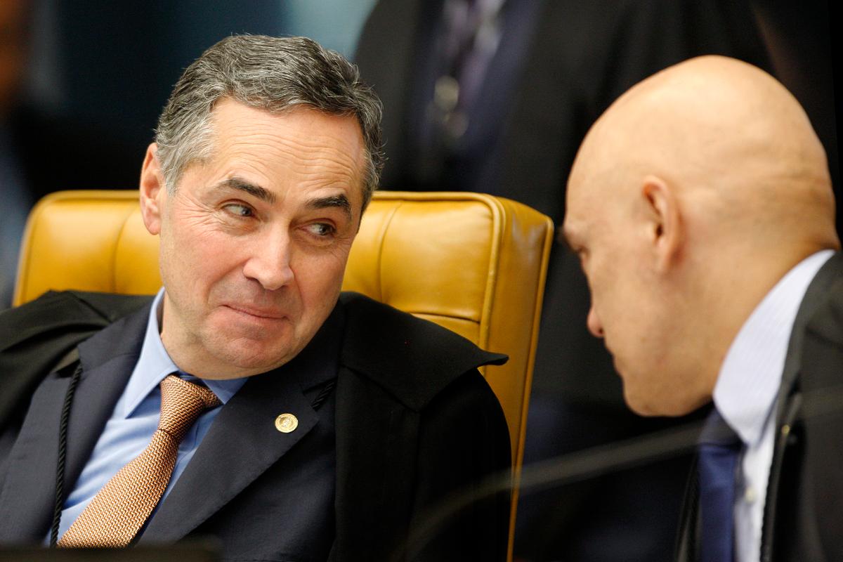 Os ministros Barroso e Alexandre de Moraes votaram de forma a equiparar a homofobia ao racismo. | Rosinei Coutinho/SCO/STF