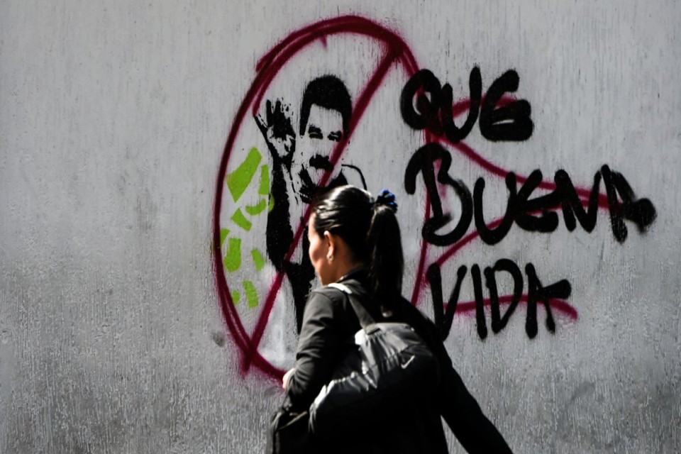 A Rússia está "muito, muito preocupada" com a situação política na Venezuela, disse Dmitry Shugaev, chefe do Serviço Federal de Cooperação Técnico-Militar | JUAN BARRETO/AFP