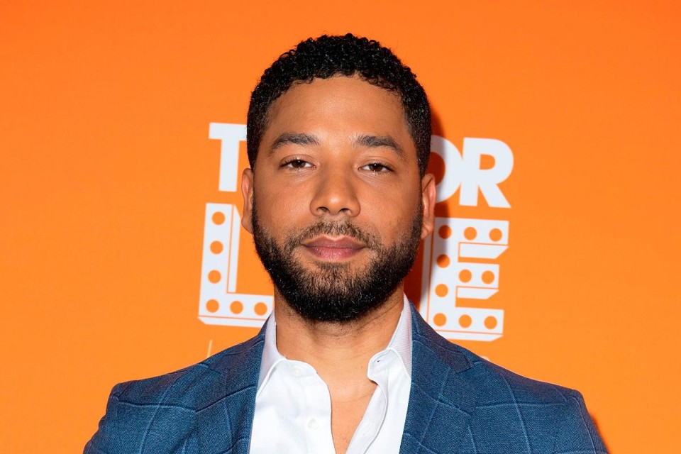 O ator norte-americano Jussie Smollett em um evento em Los Angeles, Califórnia, 2 de dezembro de 2018. | VALERIE MACON/AFP