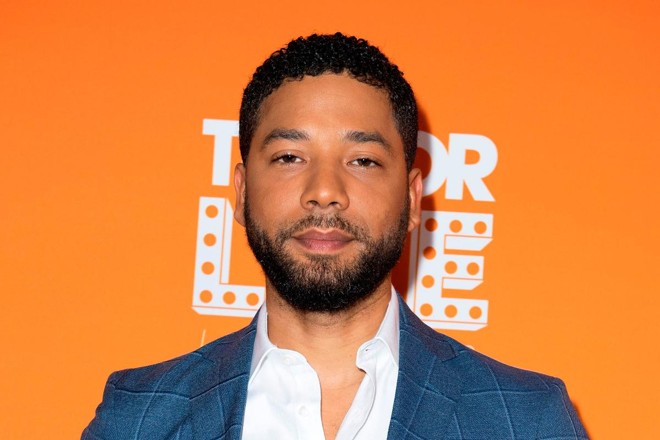 O ator norte-americano Jussie Smollett em um evento em Los Angeles, Califórnia, 2 de dezembro de 2018. | VALERIE MACON/AFP