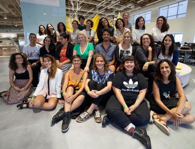 A turma 2019 do projeto News Ventures Lab do Chicas Poderosas . | Divulgação/Chicas Poderosas