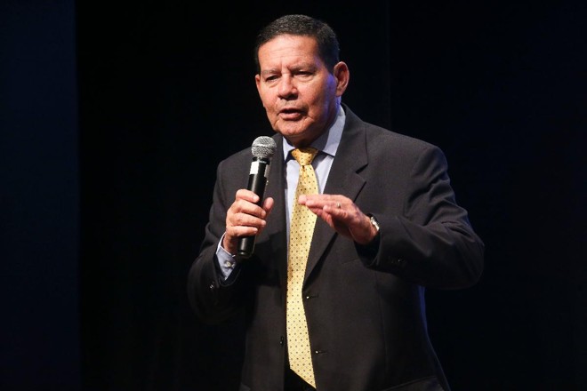 O vice-presidente da República, Hamilton Mourão | Antonio Cruz/Agência Brasil