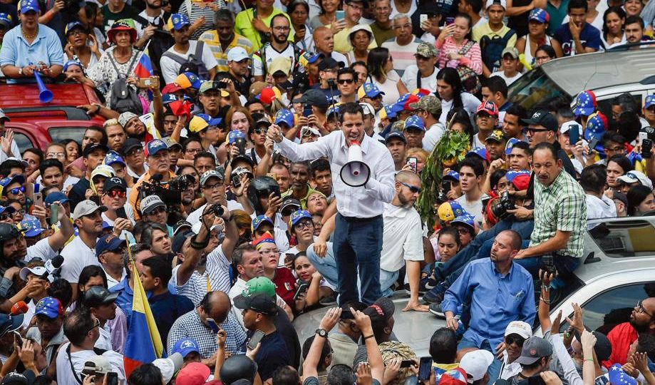 Protestos contra Maduro em 9 de março de 2019