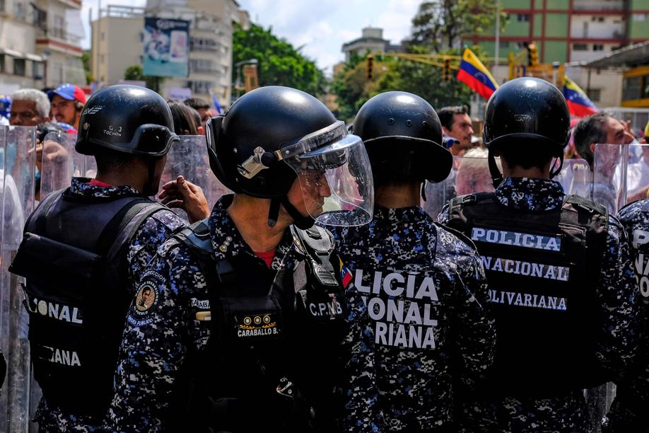 Protesto contra Maduro em 9 de março