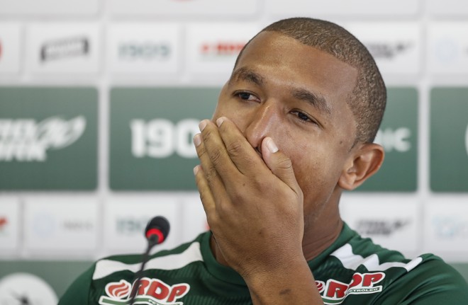 Rodrigão, atacante do Coritiba. | Jonathan Campos/Gazeta do Povo