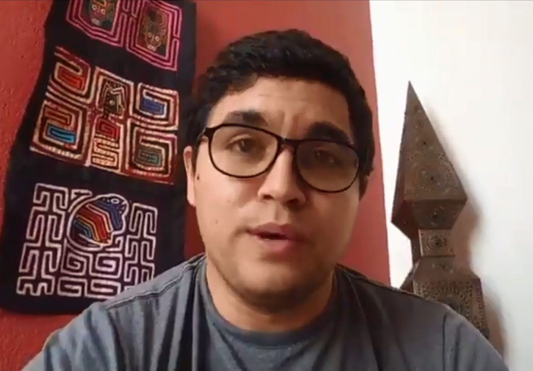 Jornalista venezuelano, Luis Carlos Díaz