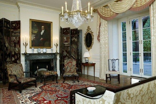 Blair House, residência oficial americana onde está hospedado o Bolsonaro | Blair House/Divulgação