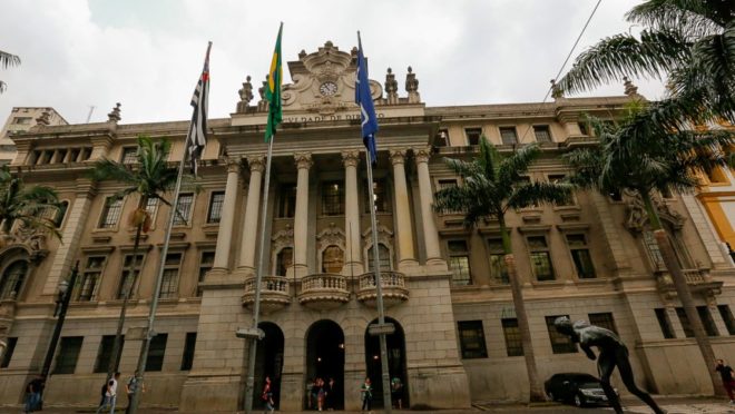 Fachada da Faculdade de Direito da USP, na região central da capital paulista (Imagem: Cecília Bastos / USP Imagens / Reprodução)