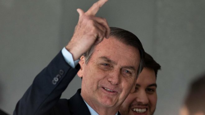 O presidente da República Jair Bolsonaro