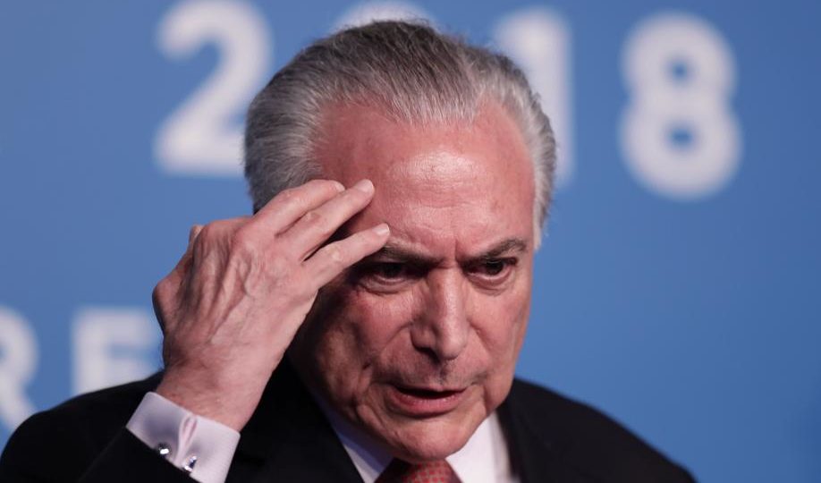 Ex-presidente do Brasil Michel Temer. Foto: Alejandro Pagni/AFP