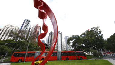 Ligeirão Santa Cândida/Praça do Japão completa 1 ano. Aniele Nascimento/Gazeta do Povo