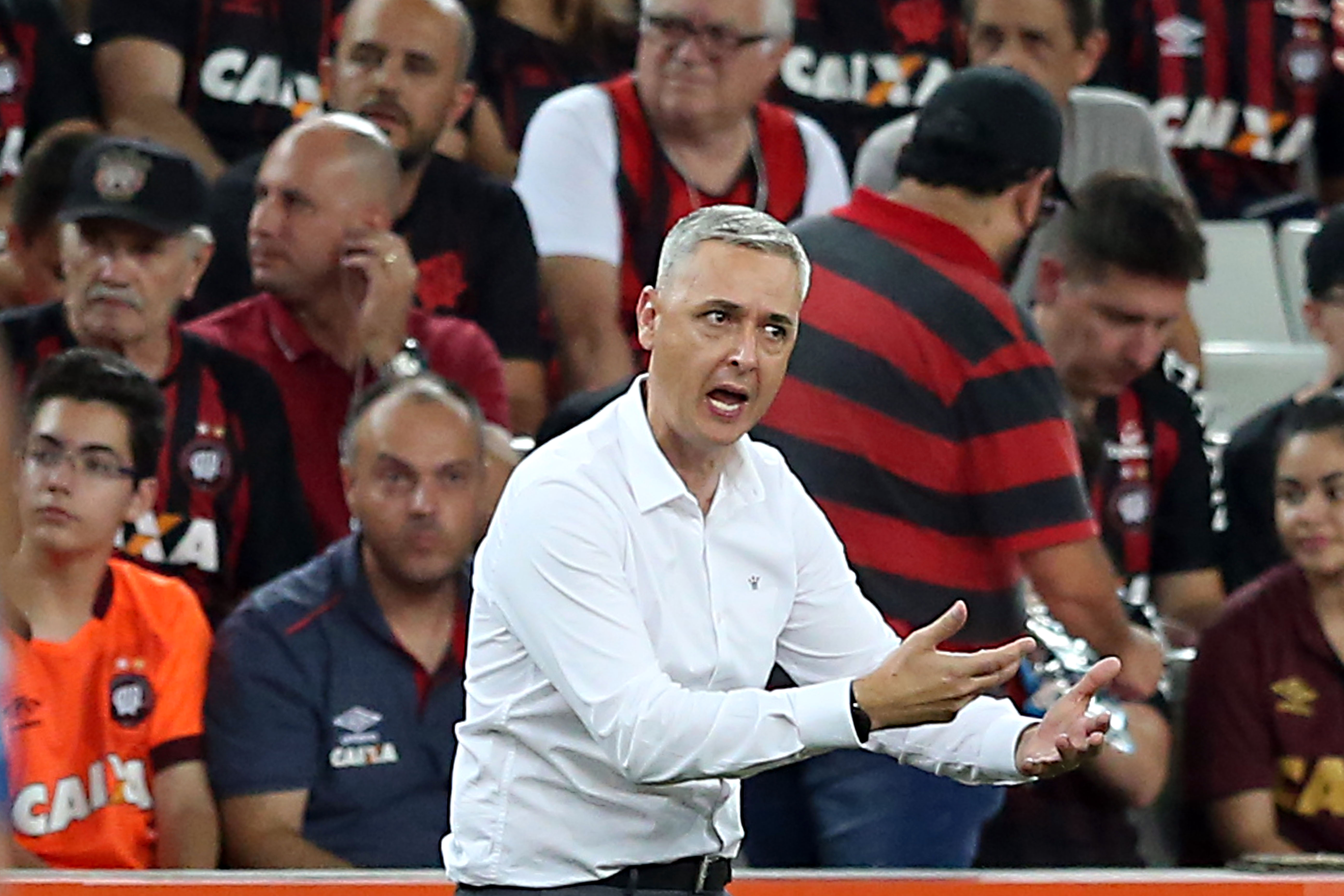 Técnico Tiago Nunes, do Athletico | Albari Rosa/Gazeta do Povo