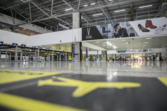 Aeroporto Afonso Pena, na Grande Curitiba. | Marcelo Andrade/Arquivo Gazeta do Povo