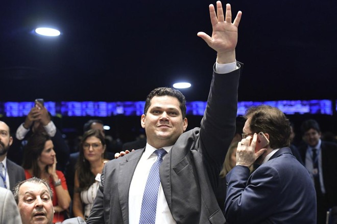 Presidente do Senado, Davi Alcolumbre (DEM-AP) | Pedro França/Agência Senado