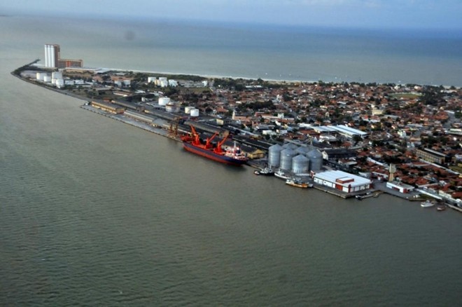 Na foto, o porto de Cabedelo, na Paraíba. Três terminais de combustíveis acabam de ser leiloados no local. | Divulgação/Porto de Cabedelo/