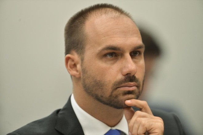 O deputado federal Eduardo Bolsonaro (PSL-SP) | Marcelo Camargo / Agência Brasil