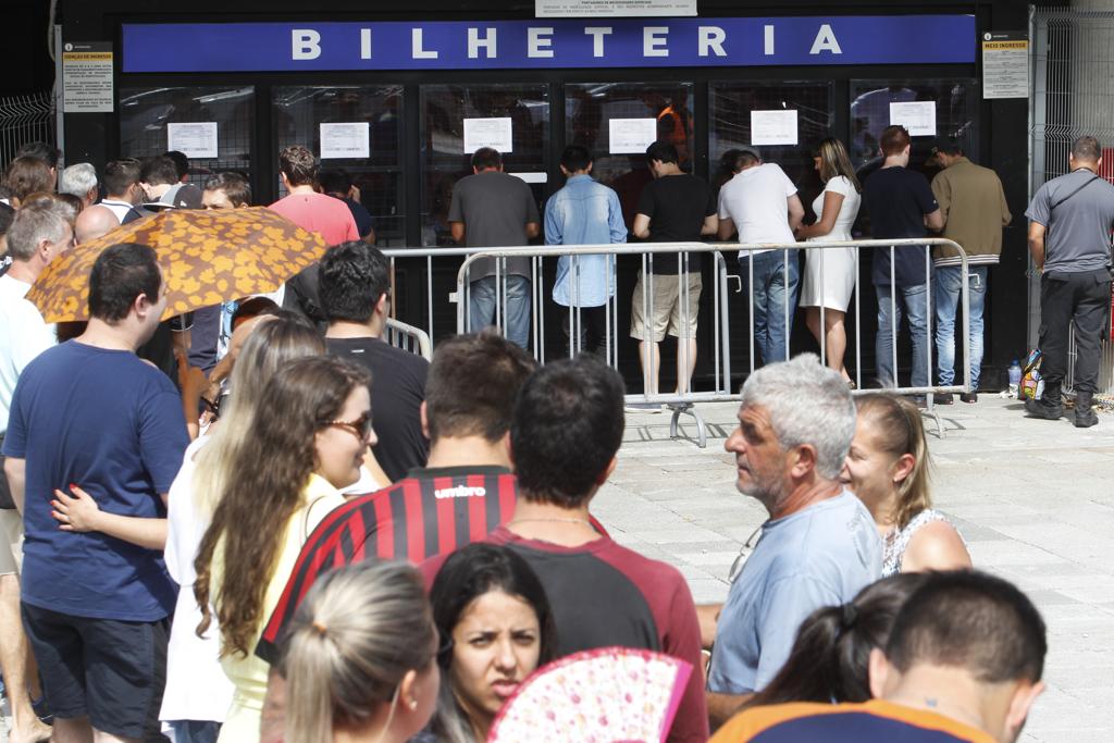 Imagem de arquivo da bilheteria na Arena da Baixada. | Aniele Nascimento/Gazeta do Povo