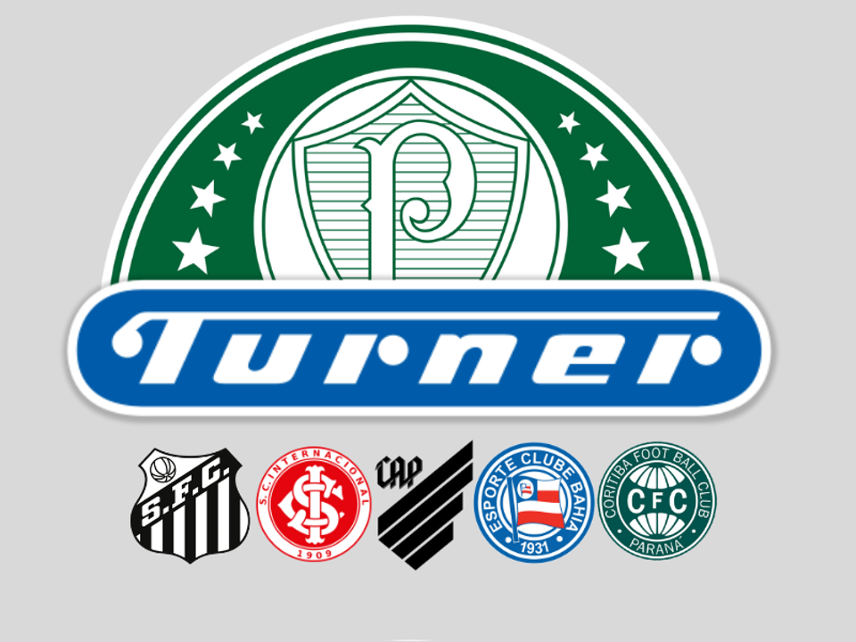 Palmeiras foi beneficiado no acordo com a Turner pelo Brasileirão 2019, mas Santos, Internacional, Athletico, Bahia e Coritiba querem compensação. | /