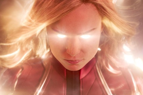 Brie Larson como a heroína de "Capitã Marvel": olhar frio de suprema autoconfiança | Chuck Zlotnick/Film Frame/Marvel Studios/Walt D