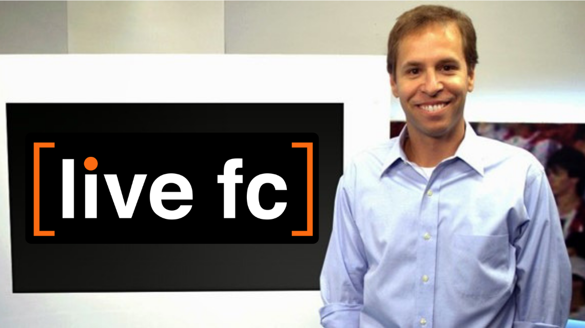 Edgar Diniz, da Live FC. | Reprodução