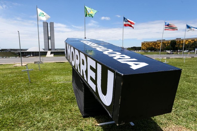 Alta elite do funcionalismo trava batalha com o governo contra a reforma da Previdência. | Marcelo Camargo/
Agência Brasil